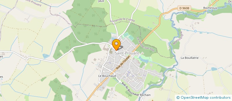 localisation de l'entreprise DAVID VELO à CHANTONNAY