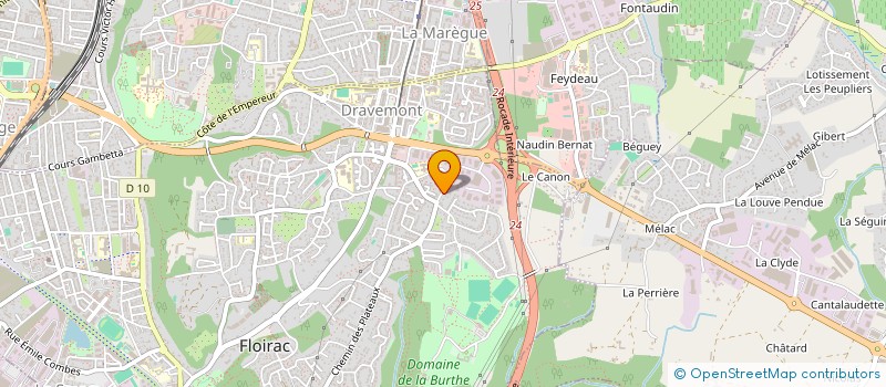 localisation de l'entreprise DAVID WATKINS CONSEIL  FLOIRAC