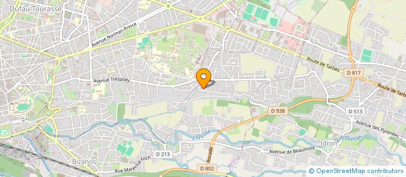 localisation de l'entreprise DAVIDBIZANOS  BIZANOS