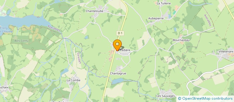 localisation de l'entreprise DAVIDELICES à AZERABLES