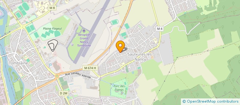 localisation de l'entreprise DAVIDIMMO  SAULXURES-LES-NANCY