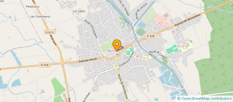 localisation de l'entreprise DAVIDLORENZOIMPORT/EXPORT  MONTECH