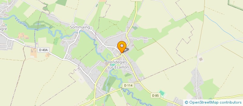 localisation de l'entreprise DAVIDO59  VENDEGIES-SUR-ECAILLON