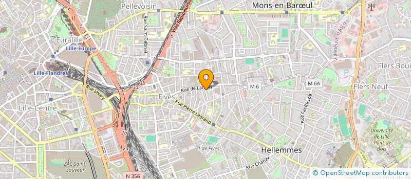 localisation de l'entreprise DAVIDOMELISSA à LILLE