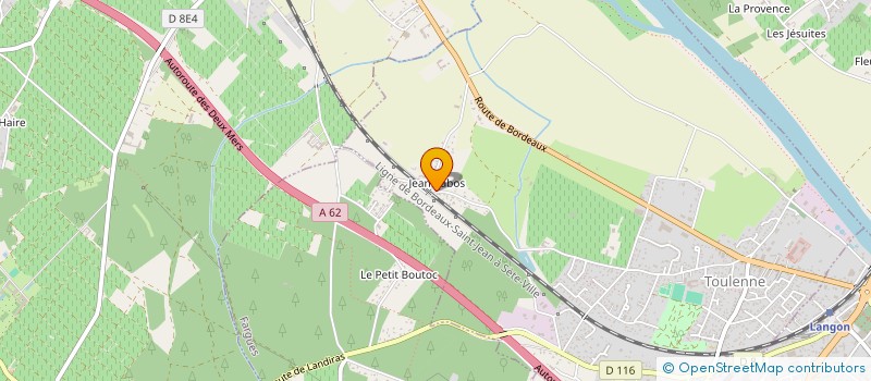 localisation de l'entreprise DAVIDOU ELEC/PLOMB  TOULENNE