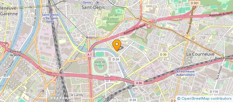 localisation de l'entreprise DAVIDSON à SAINT-DENIS
