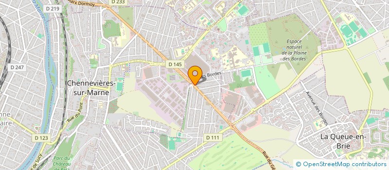 localisation de l'entreprise DAVIDSON  ORMESSON-SUR-MARNE