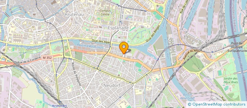 localisation de l'entreprise DAVIDSON DIGITAL EST à STRASBOURG