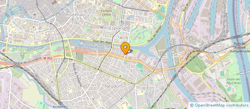 localisation de l'entreprise DAVIDSON EST à STRASBOURG