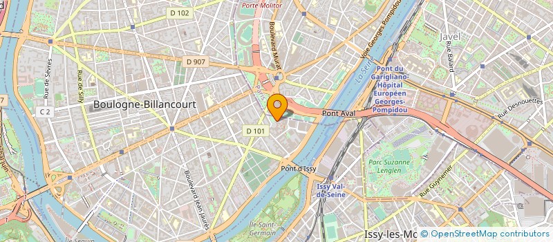 localisation de l'entreprise DAVIDSON INNOVATION ET MOBILITE à BOULOGNE-BILLANCOURT