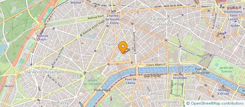 localisation de l'entreprise DAVIES & MOUCHON  PARIS