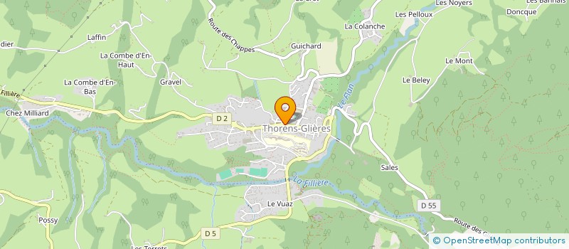 localisation de l'entreprise DAVILO à FILLIERE