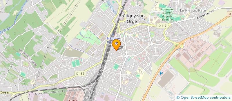 localisation de l'entreprise DAVIMARA à BRETIGNY-SUR-ORGE