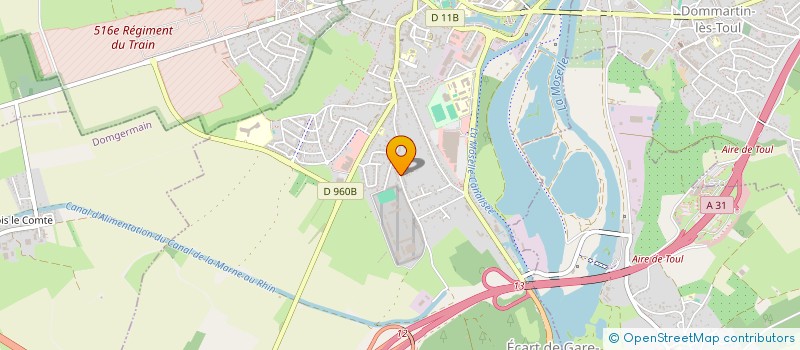 localisation de l'entreprise DAVIMO  TOUL