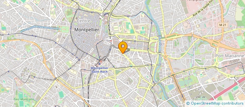 localisation de l'entreprise DAVIN SANTOS  MONTPELLIER