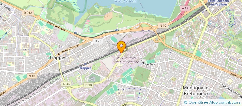 localisation de l'entreprise DAVINA SWEETY à MONTIGNY-LE-BRETONNEUX