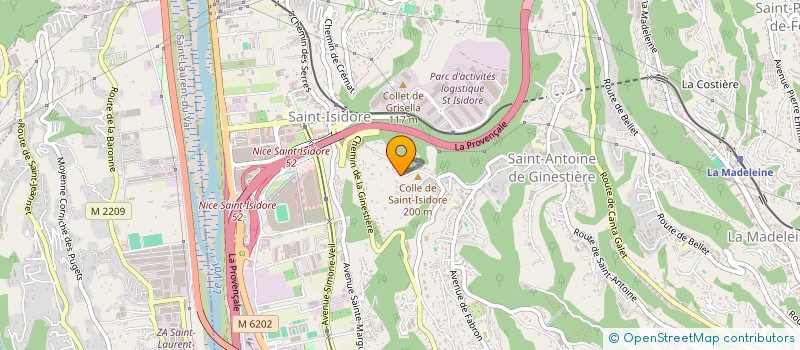 localisation de l'entreprise DAVINCELO à NICE