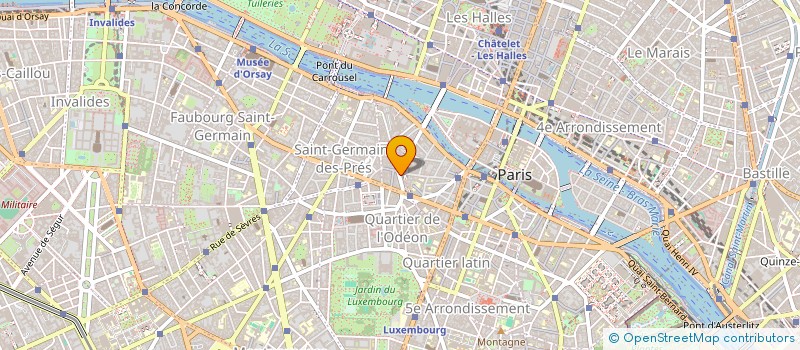 localisation de l'entreprise DAVINCI COMEDIE  PARIS