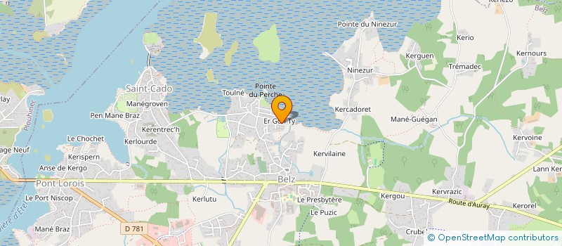 localisation de l'entreprise DAVINSEA  BELZ