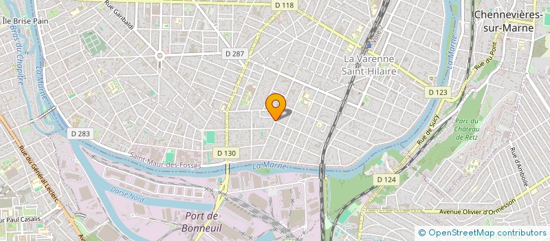 localisation de l'entreprise DAVKAEL à SAINT-MAUR-DES-FOSSES