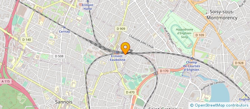 localisation de l'entreprise DAVKOR à EAUBONNE