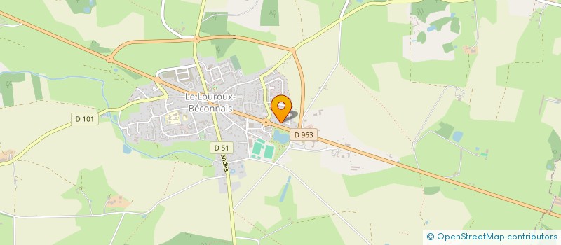 localisation de l'entreprise DAVLOC INVEST  VAL D'ERDRE-AUXENCE