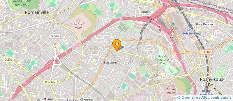localisation de l'entreprise DAVNINA à MONTREUIL