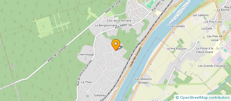 localisation de l'entreprise DAVNON  BLOIS