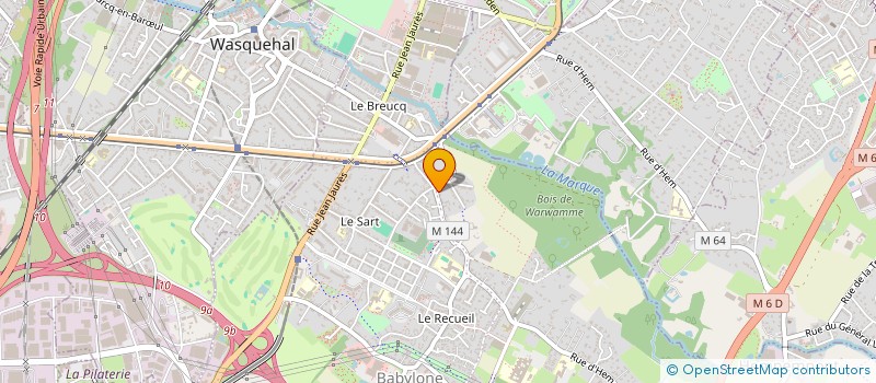 localisation de l'entreprise DAVO CONSTRUCTION  VILLENEUVE-D'ASCQ