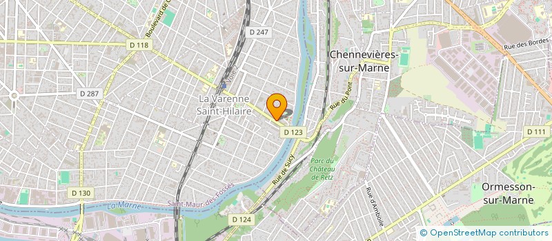 localisation de l'entreprise DAVOK à SAINT-MAUR-DES-FOSSES