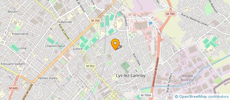 localisation de l'entreprise DAVONN DEVELOPPEMENT à LYS-LEZ-LANNOY