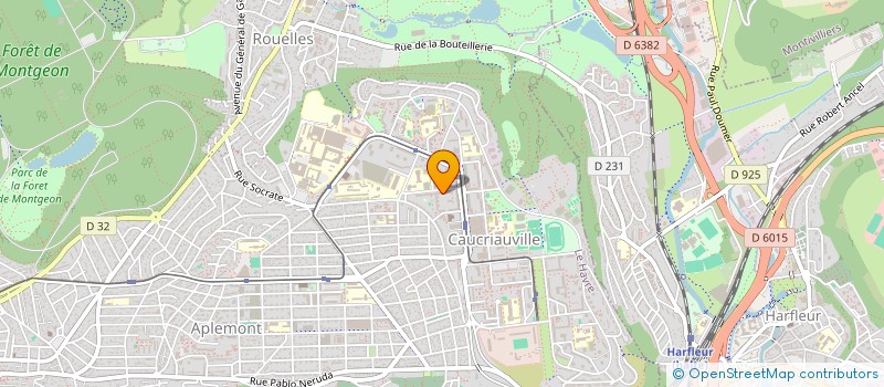 localisation de l'entreprise DAVOULT PRO-POSE à LE HAVRE