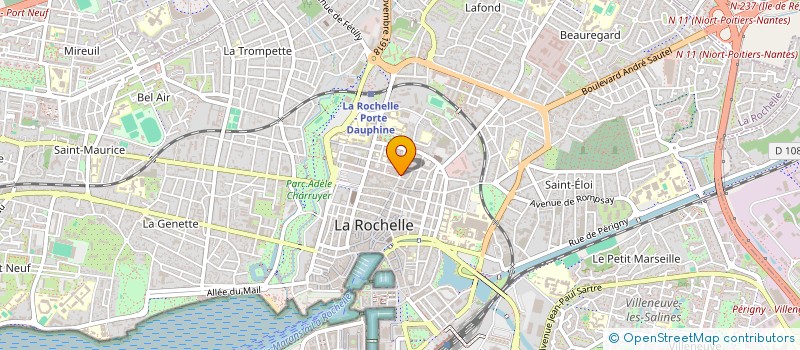 localisation de l'entreprise DAVOUST MAXIME  LA ROCHELLE