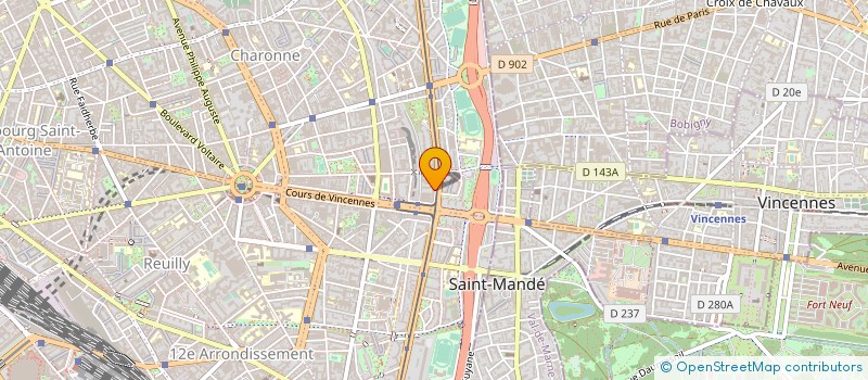 localisation de l'entreprise DAVOUT SCOOTERS  PARIS
