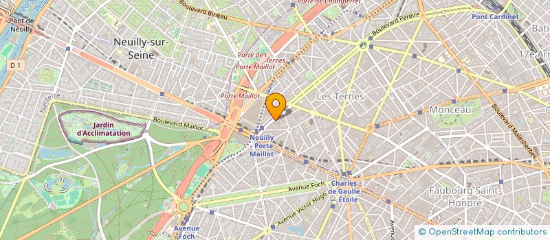 localisation de l'entreprise DAVRIL BAILLY RC à PARIS