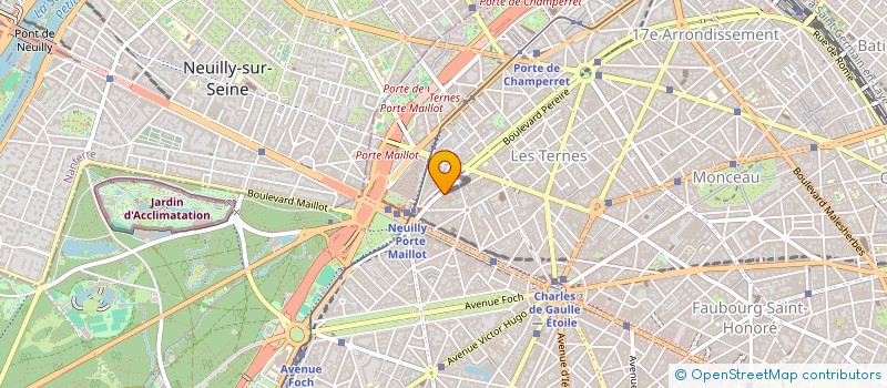 localisation de l'entreprise DAVRIL CHESSY à PARIS