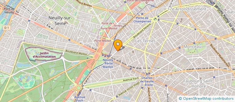 localisation de l'entreprise DAVRIL GONESSE RP à PARIS