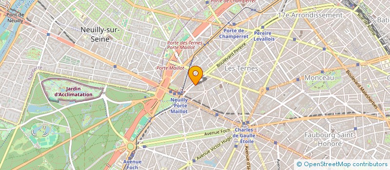 localisation de l'entreprise DAVRIL L'ISLE ADAM AP à PARIS