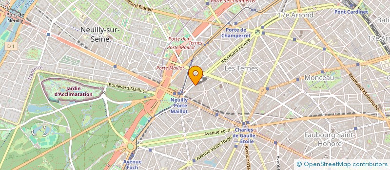 localisation de l'entreprise DAVRIL MONTREUIL FA à PARIS