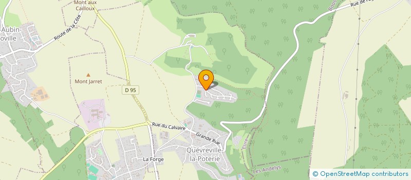 localisation de l'entreprise DAVS  QUEVREVILLE-LA-POTERIE