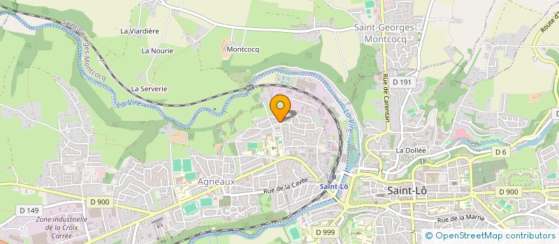 localisation de l'entreprise DAVS  AGNEAUX