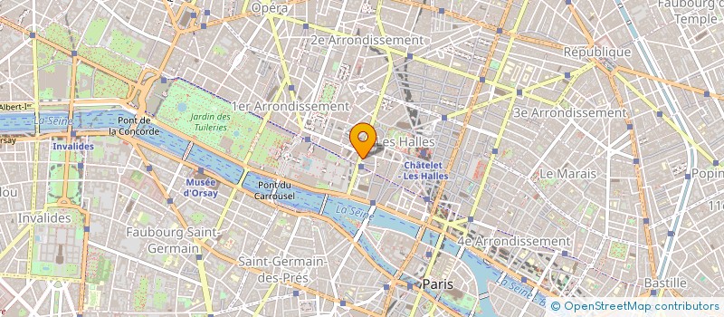localisation de l'entreprise DAVSAN à PARIS