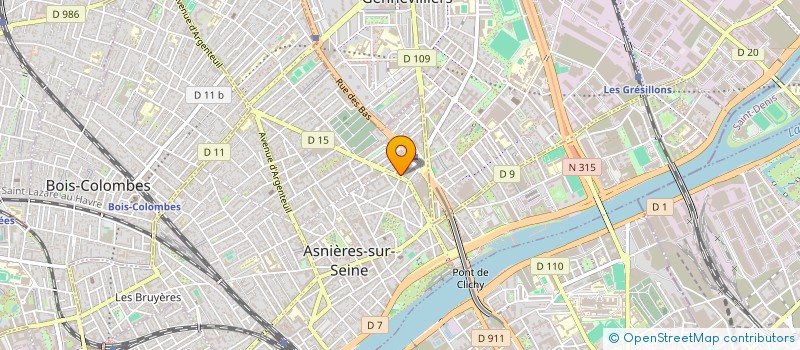 localisation de l'entreprise DAVTCHA  ASNIERES-SUR-SEINE