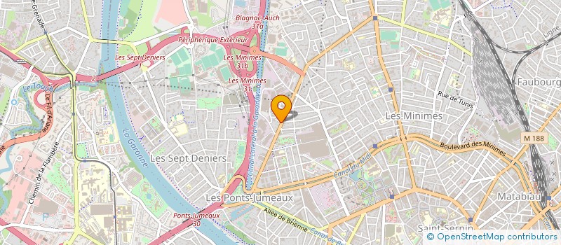 localisation de l'entreprise DAVTECH à TOULOUSE
