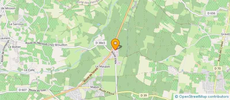 localisation de l'entreprise DAVTHOM  THEIZE