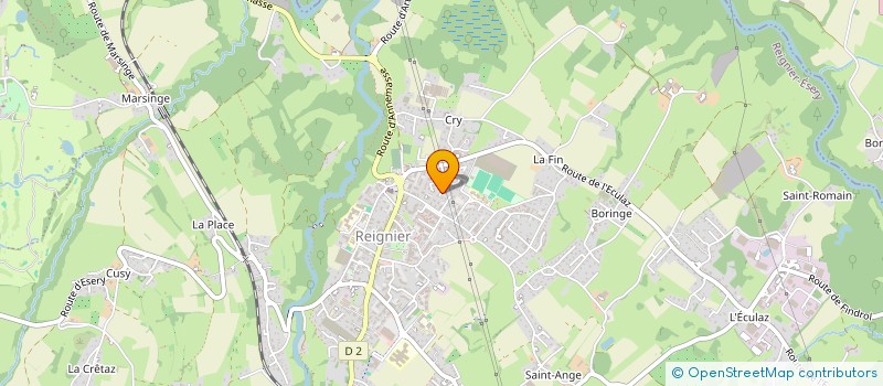 localisation de l'entreprise DAVULGA à REIGNIER-ESERY
