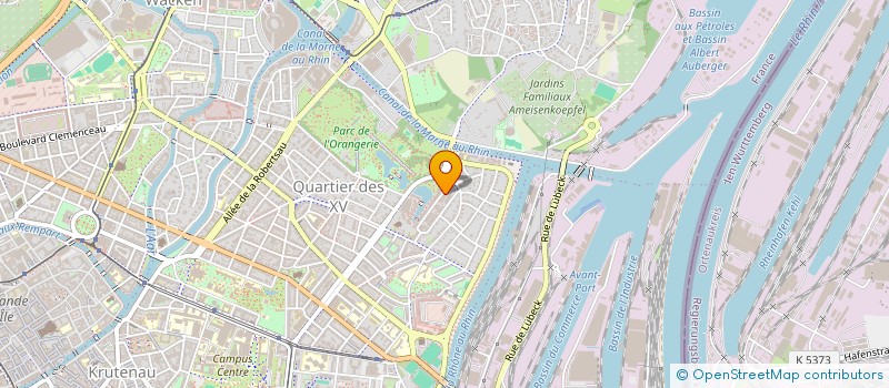 localisation de l'entreprise DAVURI55  STRASBOURG