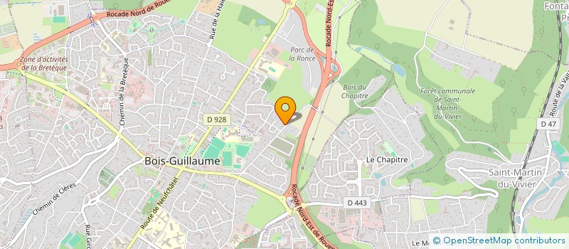 localisation de l'entreprise DAVWALT à BOIS-GUILLAUME