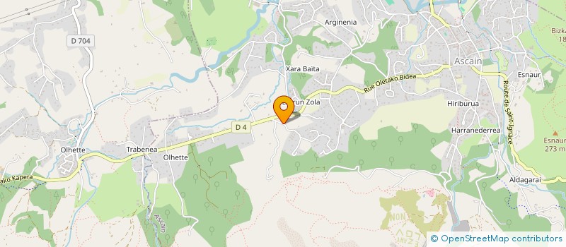 localisation de l'entreprise DAVWF  ASCAIN