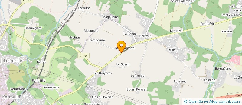 localisation de l'entreprise DAVY à SAINT-NOLFF